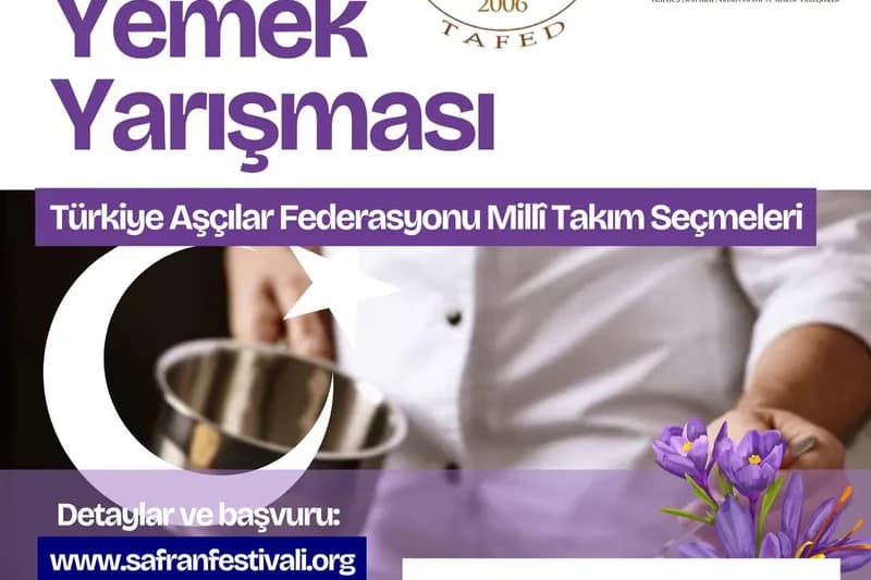 Safranın Sofrası Yarışmaları Başladı